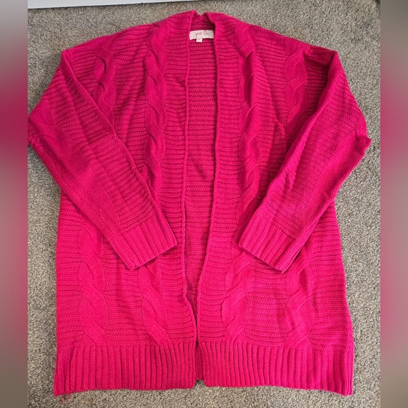 jess lea Sweaters - Carson Cable Knit Cardigan By Jess Lea Women's Size Medium